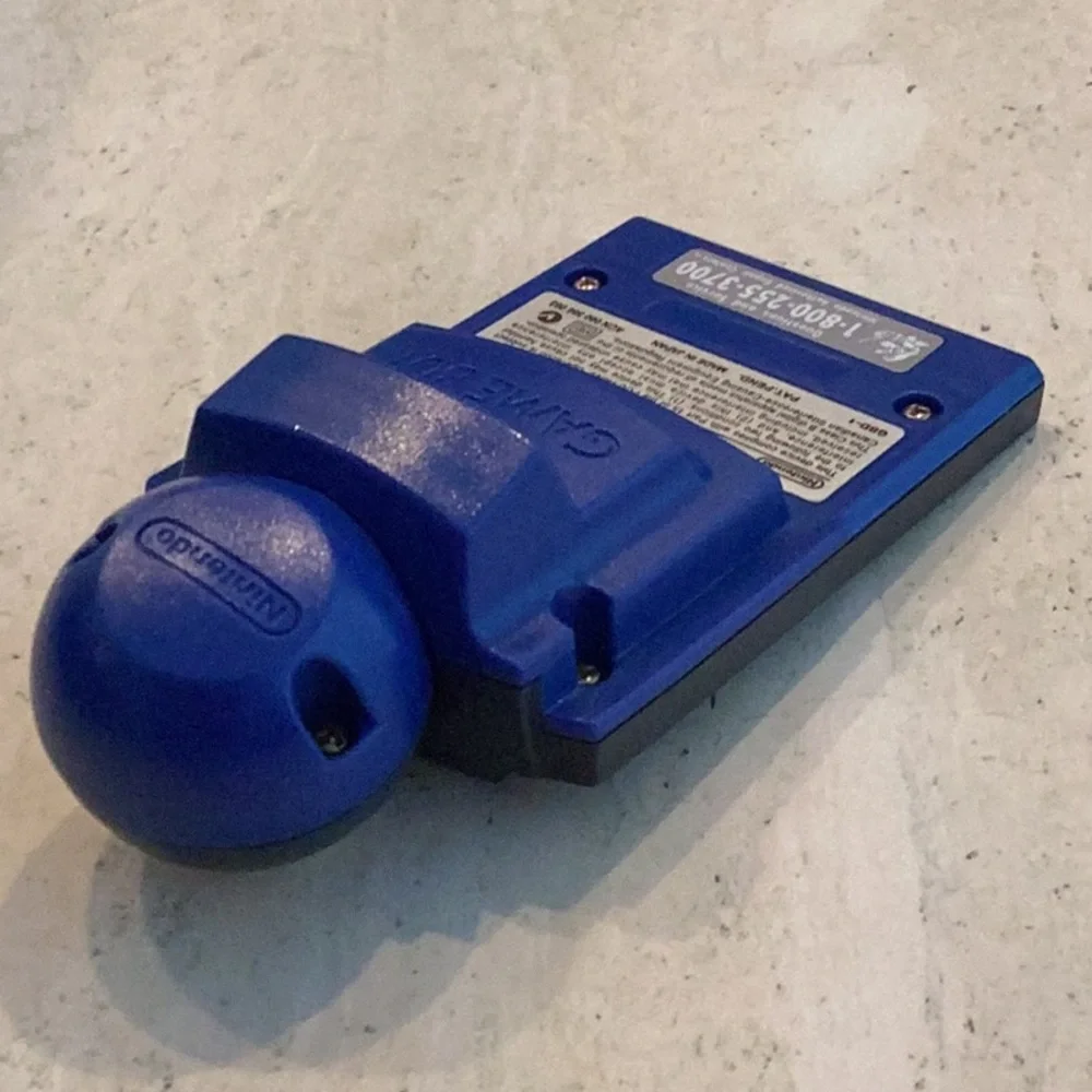 Nintendo Gameboy Camera Authentic Blue Game Boy
